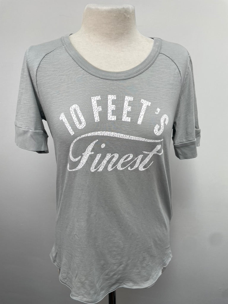 10 Feet grijs t-shirt maat XS