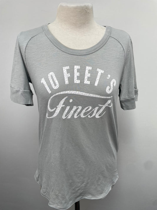 10 Feet grijs t-shirt maat XS