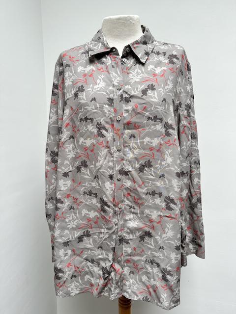 Atelier GS Grijze Blouse Maat 48