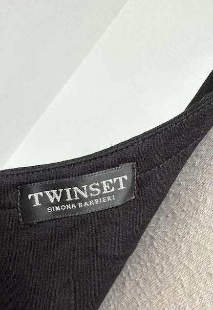 Twinset zwarte cocktailjurk maat 38-40