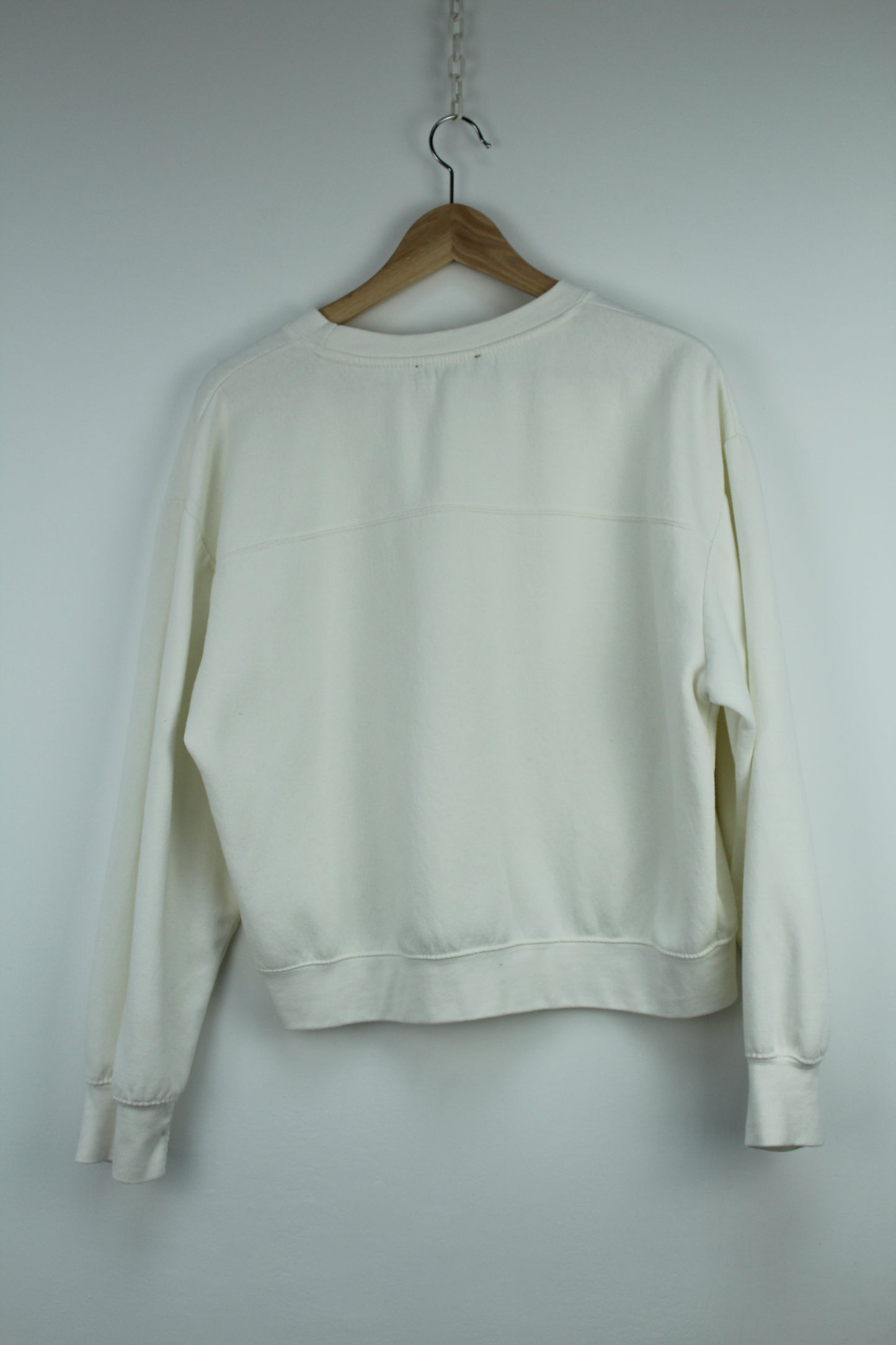Zara crème witte trui sweater maat L