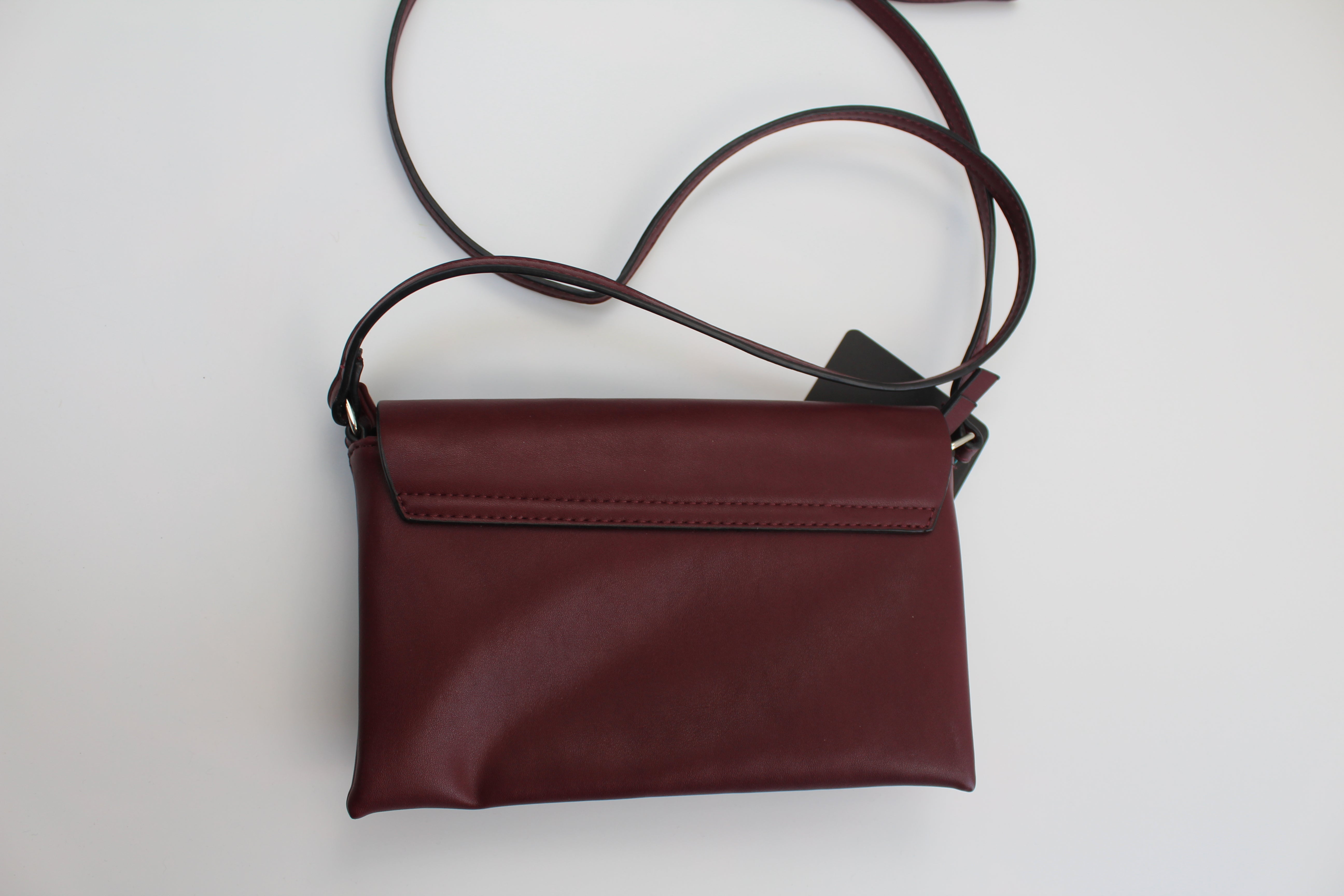 Even Odd nieuwe crossbody tas bordeaux Meisje met de parels