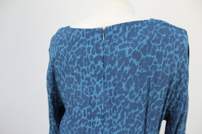 Fabienne Chapot blauwe jurk maat XL