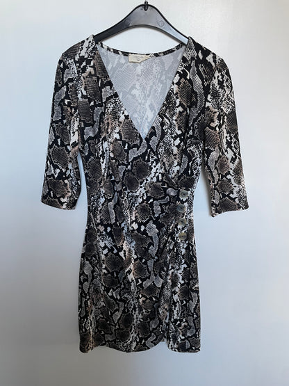 Lady LOL jurk snakeskin maat 2