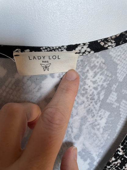 Lady LOL jurk snakeskin maat 2