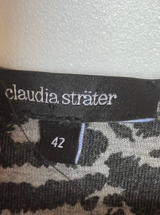 Claudia Sträter grijze jurk maat 42