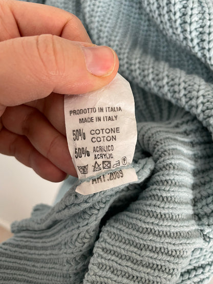 Ambika lichtblauw wikkelvestje One Size
