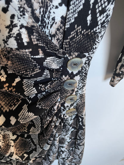 Lady LOL jurk snakeskin maat 2